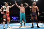 Ryusuke Taguchi, Togi Makabe and Toru Yano