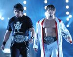 Hiroshi Tanahashi and Shinsuke Nakamura