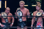 Kazuchika Okada, Hiroshi Tanahashi and Tomohiro Ishii