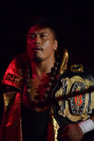 Shingo Takagi as the Open The Dream Gate Champion during his 2nd VerserK reign