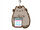 Ice Cream Pusheen Keychain