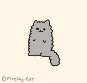 Pusheen cat and stormy hotsell