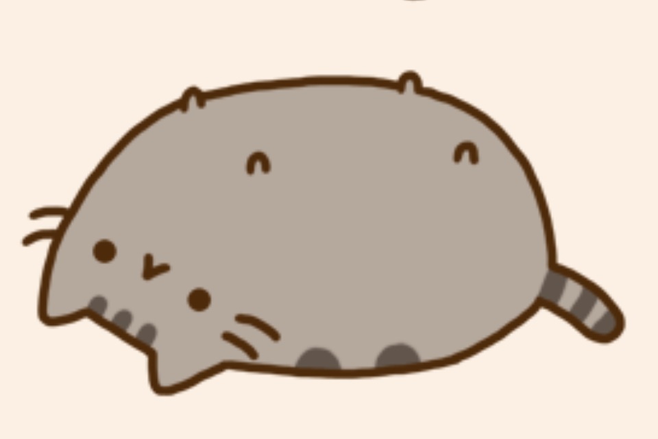 pusheen sad gif