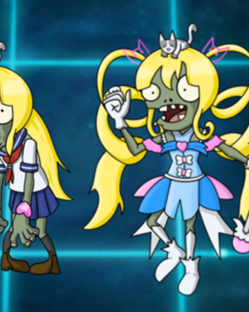 magical girl zombie  plants vs zombies character creator