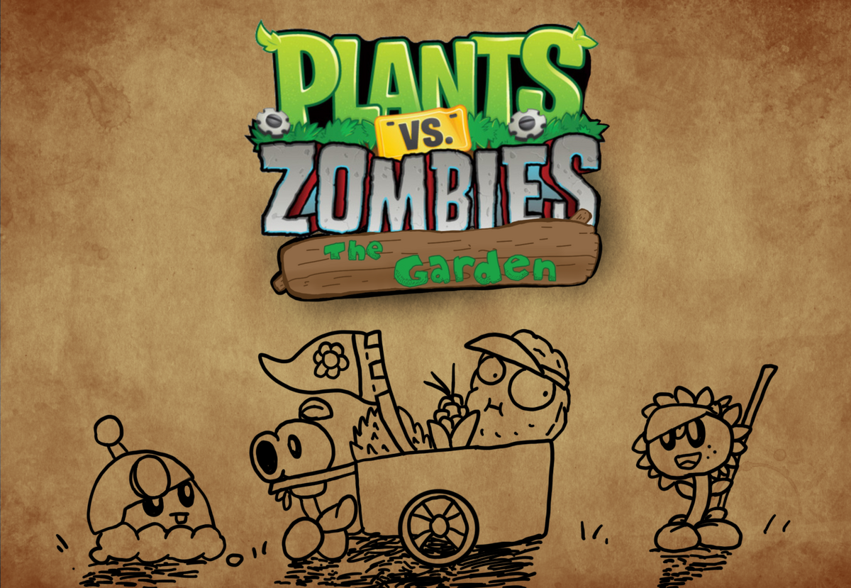 Poster PLANTS VS ZOMBIES - characters