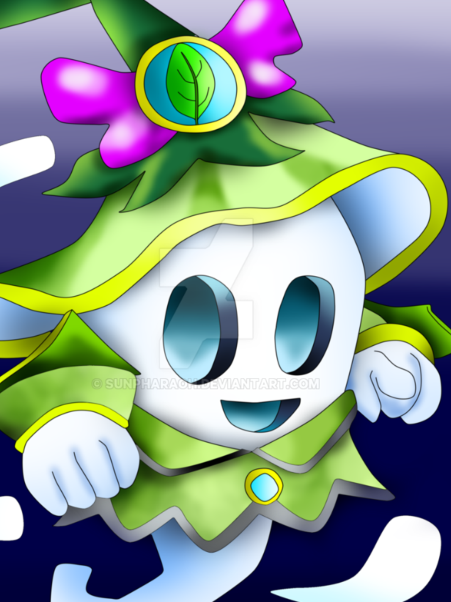 Plants vs Zombies 2 Snow Pea (R) by illustation16 on deviantART