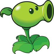 Plants Vs Zombies Game Peashooter Plant And Name Embroidered Iron On Patch