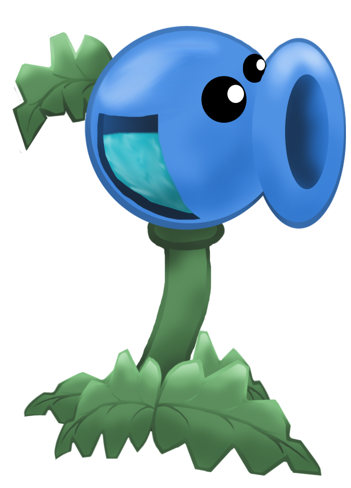 Plants vs Zombies Aqua Peashooter - Zombusters mod by KnockoffBandit on  DeviantArt