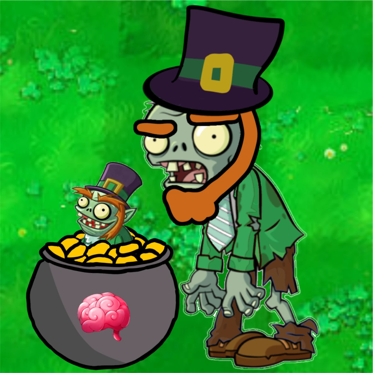 Gold Pot Zombie Plants vs. Zombies Character Creator Wiki Fandom