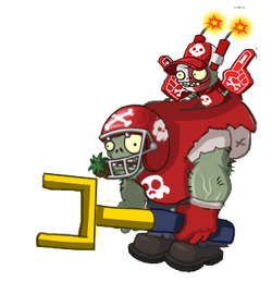 NewspaperZombie on X: Defensive End PVZ2 Ver. concept 🏈 #PlantsVsZombies # pvz2 #Fanmade  / X