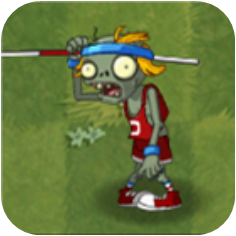 Plants vs Zombies Pole Vaulting Zombie HD by KnockoffBandit on