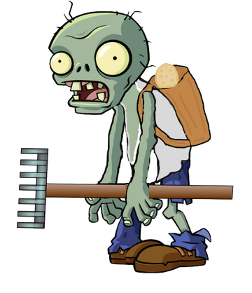 Ghoul Clipart Zombie - Plants Vs Zombies Png, Transparent Png