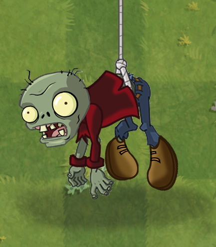 bungee zombie returns in pvz 2 chinese edition : r/PlantsVSZombies