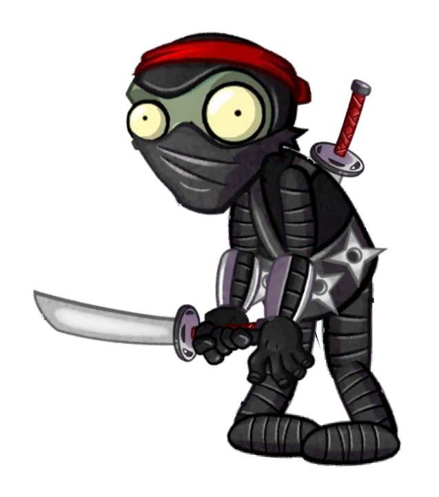 Ninja Master Zombie | Plants vs. Zombies Character Creator Wiki | Fandom