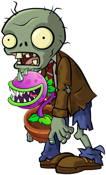 Plants vs. Zombies art  Plant zombie, Plants vs zombies birthday