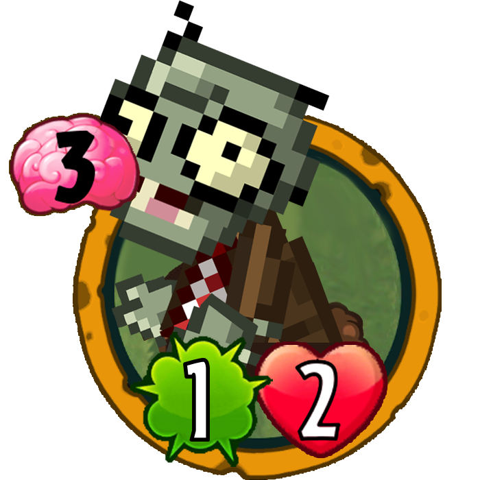 8 Bit Zombie Pvzh Plants Vs Zombies Character Creator Wiki Fandom