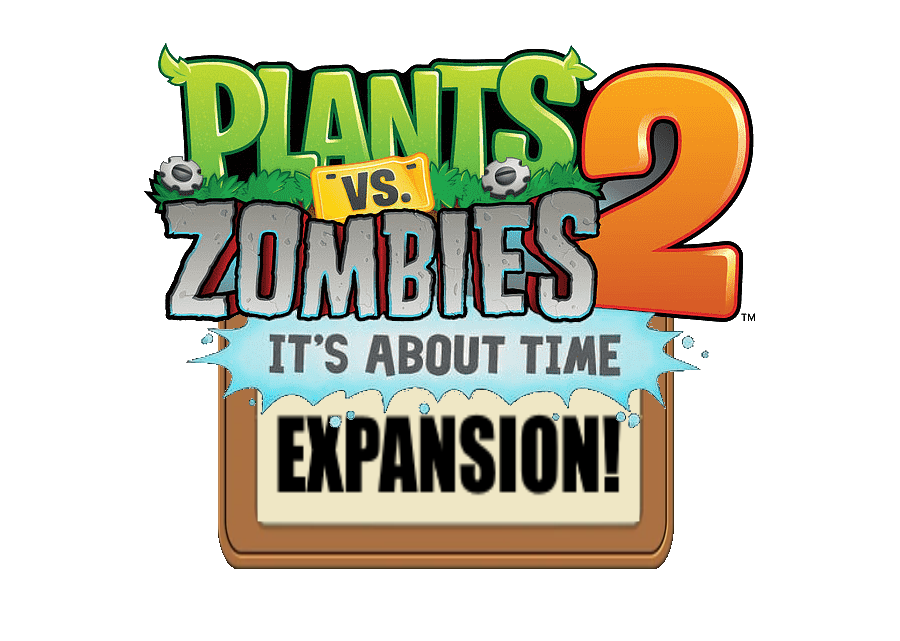 Plants vs. Zombies logo, Plants vs. Zombies 2: Its About Time
