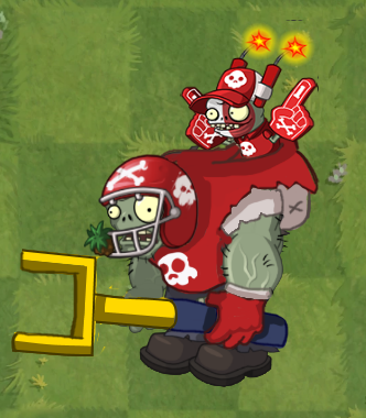 NewspaperZombie on X: Defensive End PVZ2 Ver. concept 🏈 #PlantsVsZombies # pvz2 #Fanmade  / X