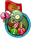 Food Fight Flag Zombie (PvZH)