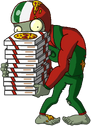 Pizza Delivery Zombie