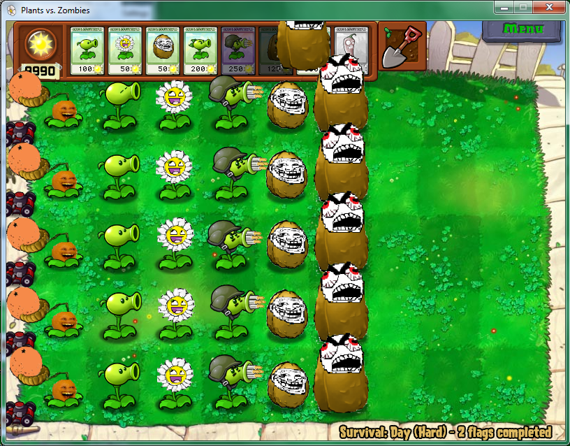 Plants vs zombies domination mod