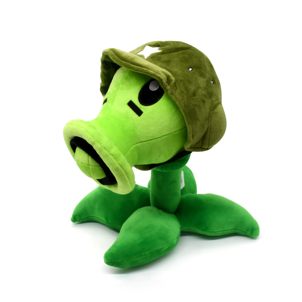 plants vs zombies gatling pea plush