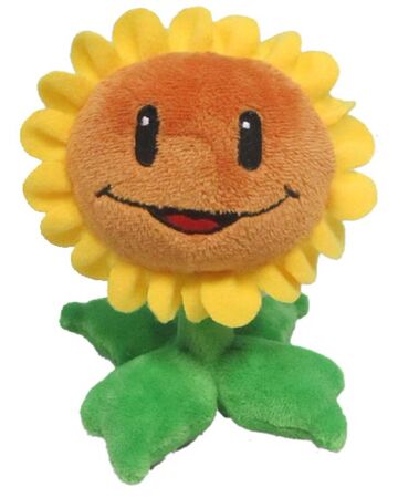 plants vs zombies sunflower plush