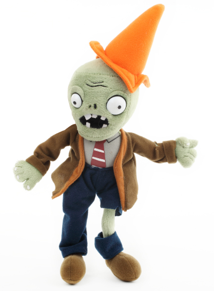 Conehead Zombie (Worldmax Toys) | Plants vs. Zombies Plush Wiki | Fandom