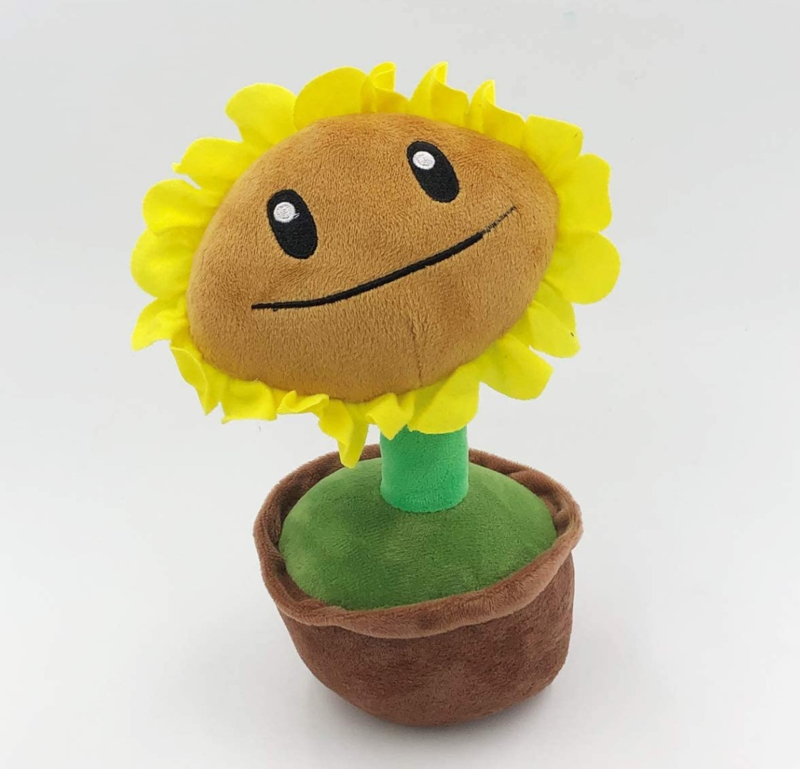 Plush Sunflower Plants Vs. Zombies Stock Image - Image of main, ease:  162385883