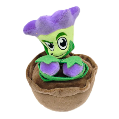 Plants vs. Zombies Plush Purple Zombie PVZ Plush Stuffed Animal Toy 6