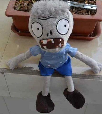 Hairy Zombie (Second Design), Plants vs. Zombies Plush Wiki