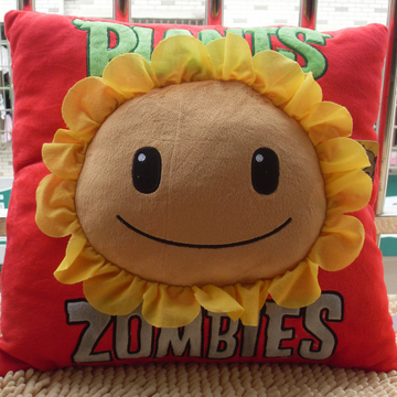Sunflower plush pillow hot sale