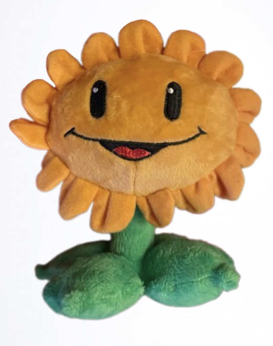 Plush Sunflower Plants Vs. Zombies Stock Image - Image of main, ease:  162385883