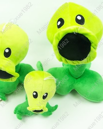 pvz peashooter plush