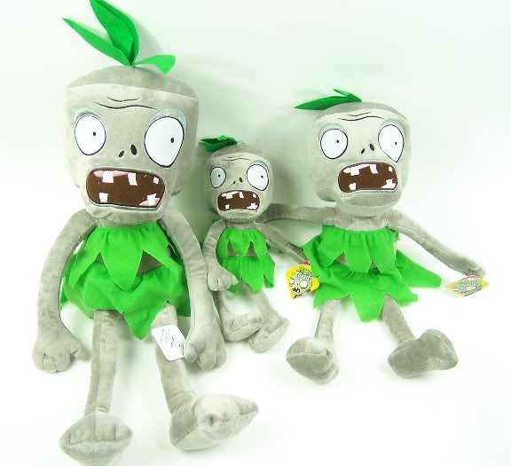 Plants Vs Zombies Cowboy Zombie & Chili Bean 3 Action Figur