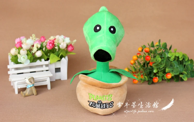 Potted Peashooter (Pin Jia) | Plants vs. Zombies Plush Wiki | Fandom