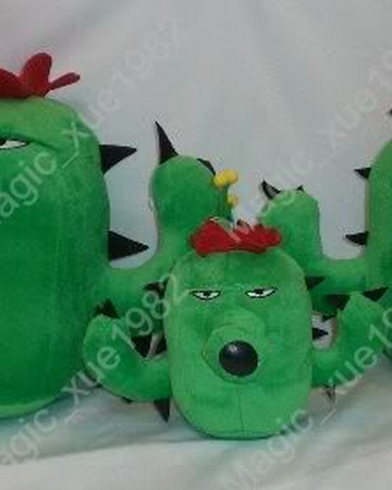 plants vs zombies cactus plush