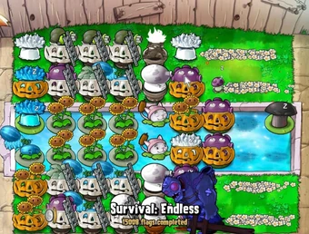 Survival: Endless - No Repair Cobless Strategy | Plants vs. Zombies Strategy  Wiki | Fandom