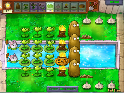 Last Stand (Plants vs. Zombies), Plants vs. Zombies Wiki