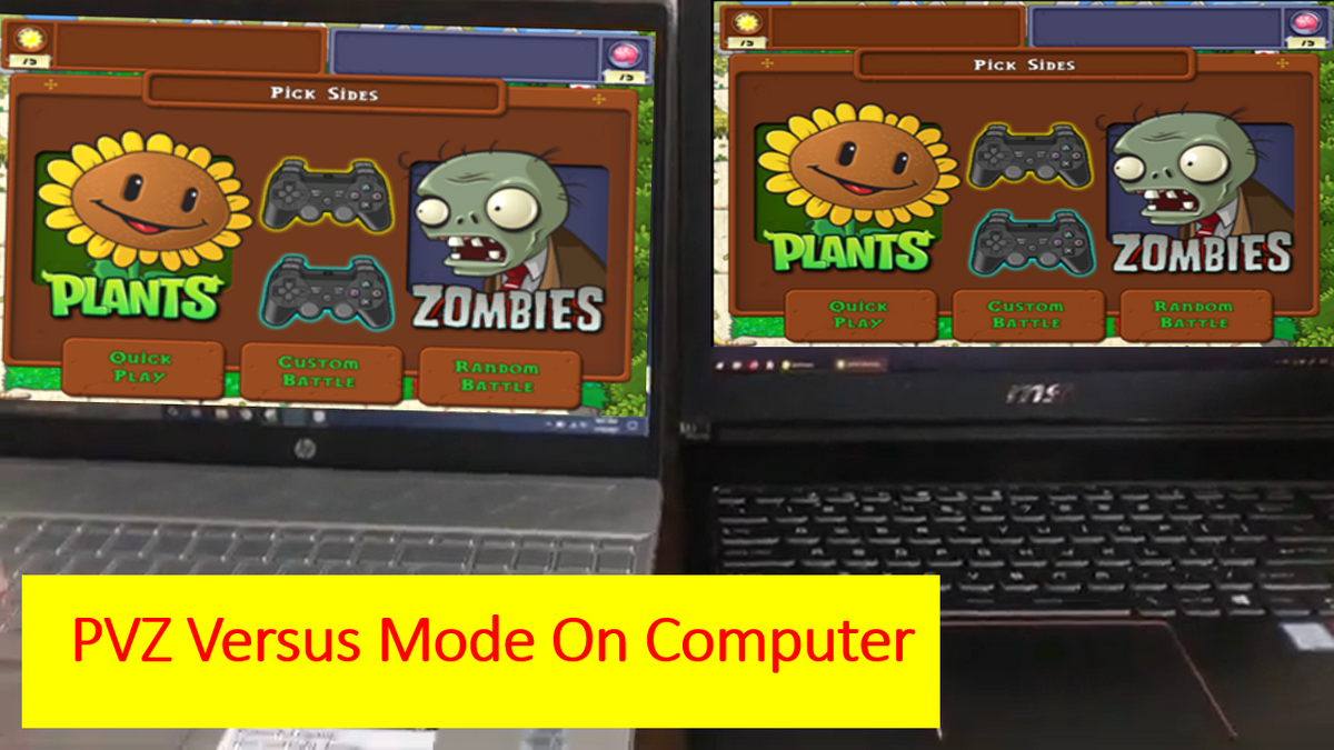 Methods To Play PVZVM | Plants vs Zombies Versus Mode Wiki | Fandom