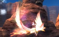 Flaming White Phoenix