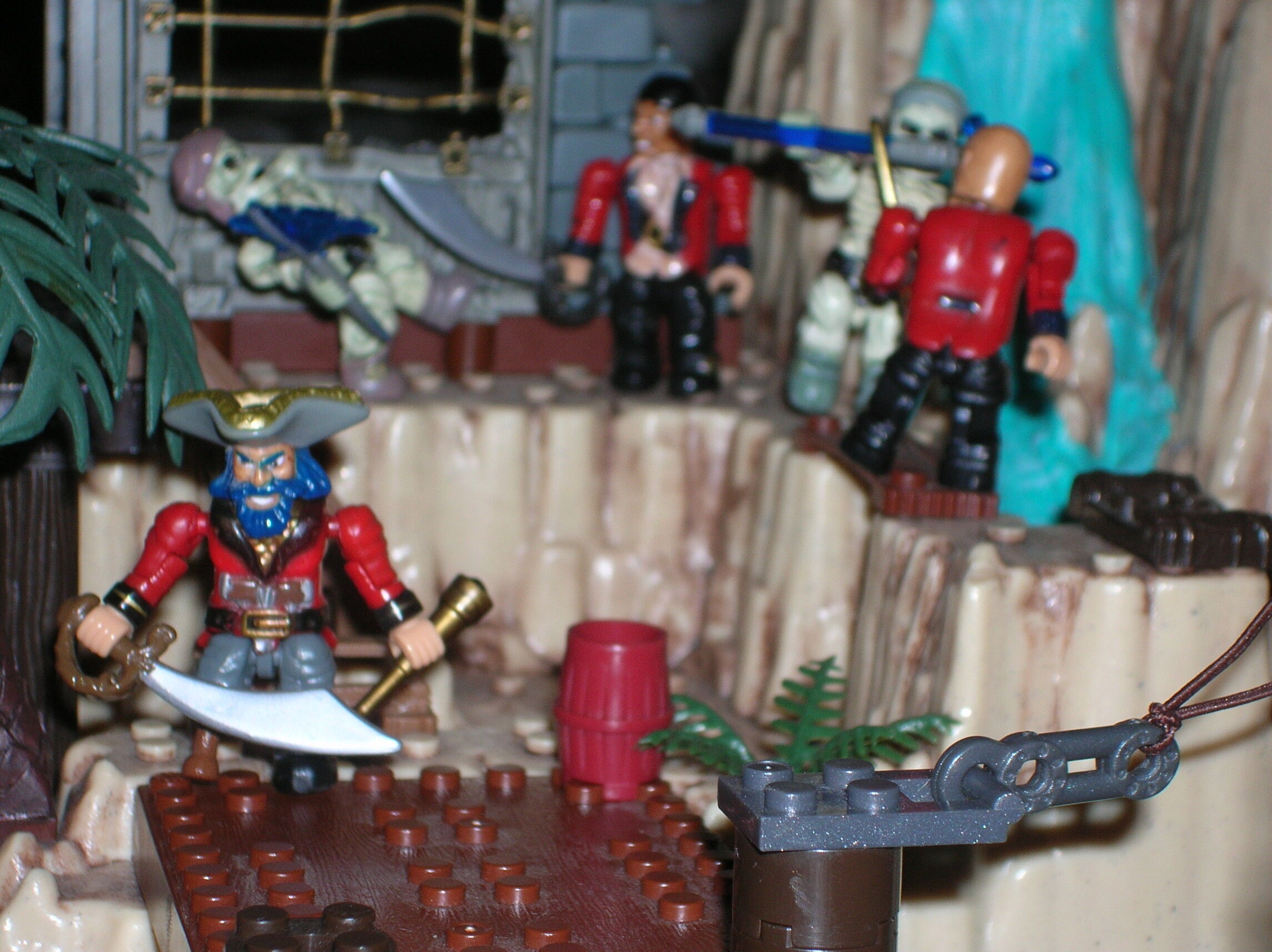 Mega bloks pyrates battle for treasure island shop