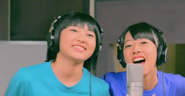 L-R: Hinata Kashigawa, Rika Mayama (Both from Ebichu)