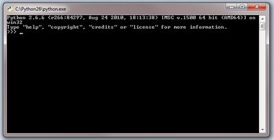 Python interpreter 1
