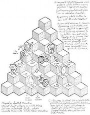 Q*bert concept pyramid