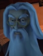 Albus Dumbledore in the console versions of the 