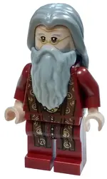Dumbledore as a LEGO minifigure ()
