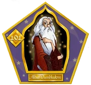 The Chocolate Frog Card in the video game of Harry Potter and the Chamber of Secrets