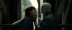 Lord Voldemort: "Why do you live?" Harry Potter: "Because I have something worth living for!"