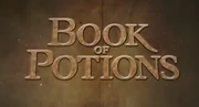 The logo for Wonderbook: Book of Potions